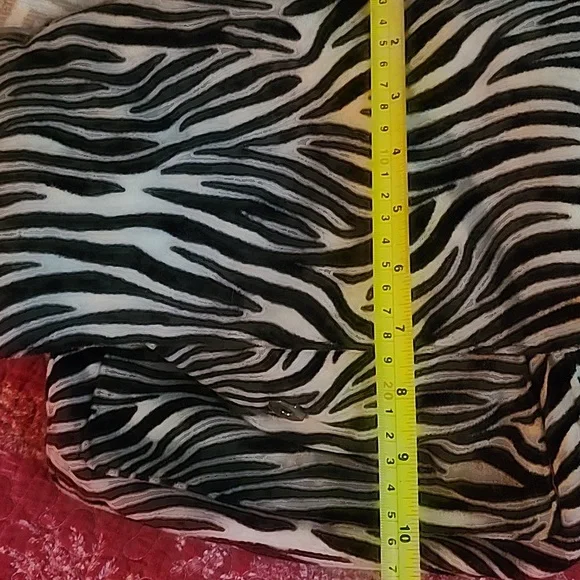 Zebra Print Women's Bag Vintage - Picture 4 of 5